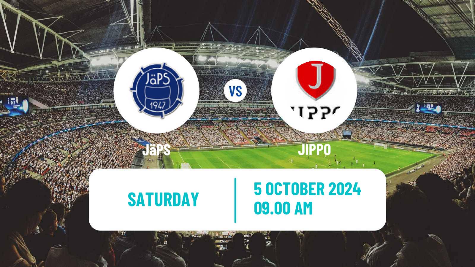 Soccer Finnish Ykkosliiga JäPS - JIPPO