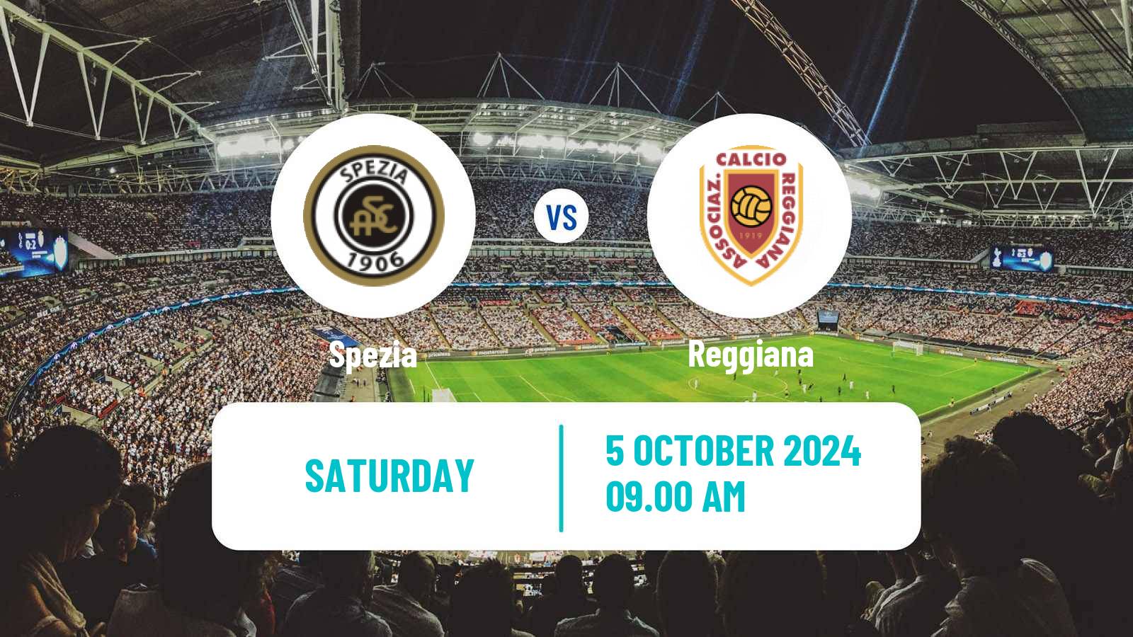 Soccer Italian Serie B Spezia - Reggiana