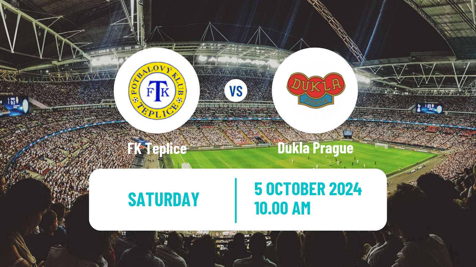 Soccer Czech 1 Liga Teplice - Dukla Prague