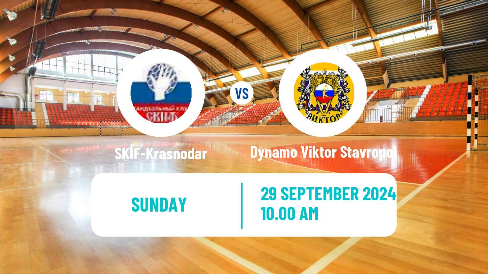 Handball Russian Superleague Handball SKIF-Krasnodar - Dynamo Viktor Stavropol