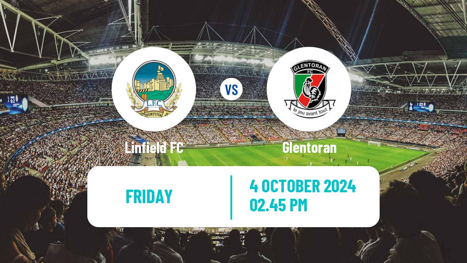 Soccer Northern Irish Premiership Linfield - Glentoran