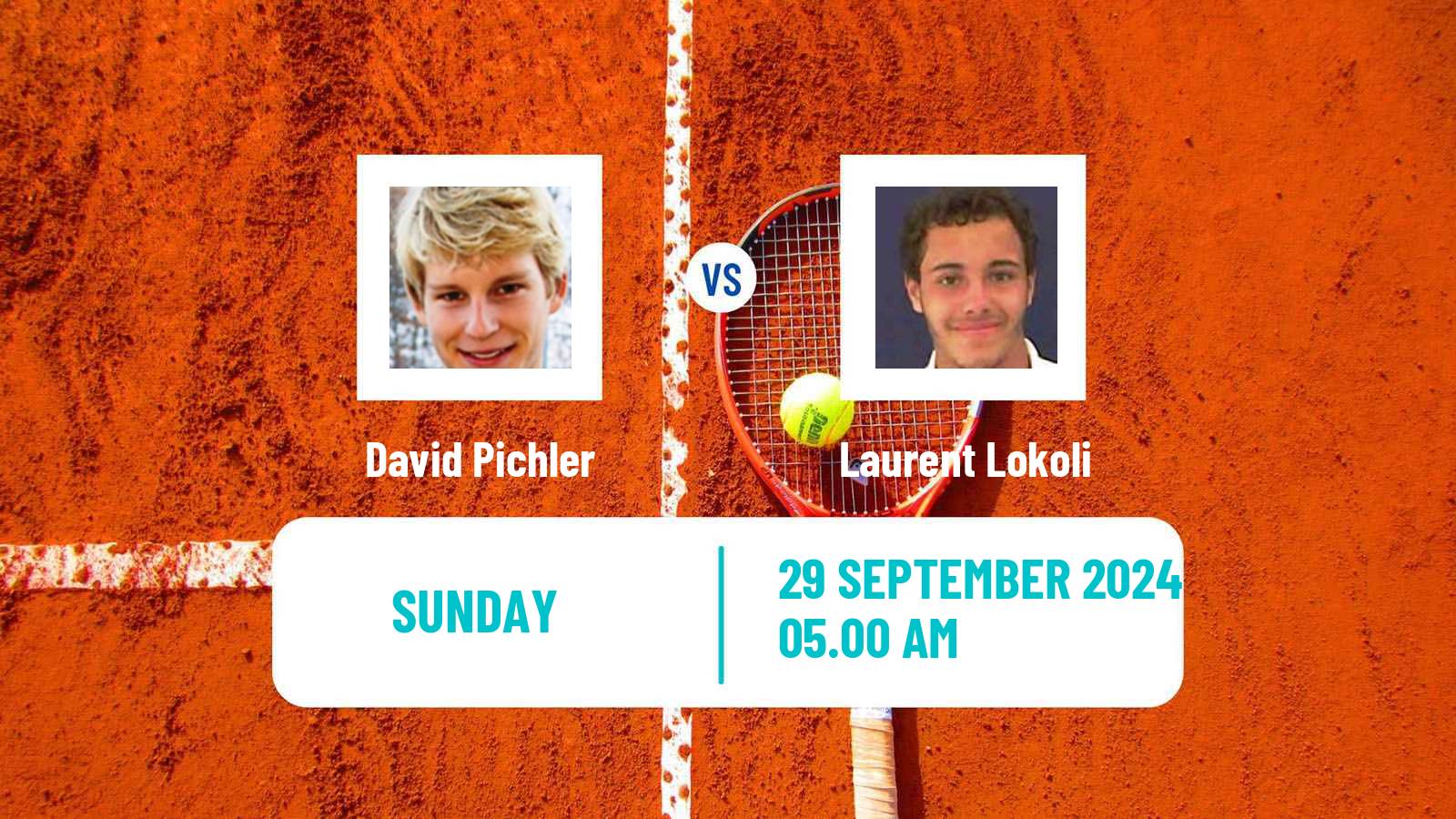 Tennis Alicante Challenger Men David Pichler - Laurent Lokoli