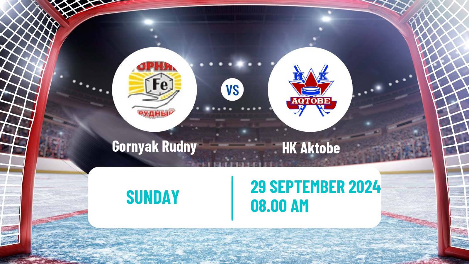 Hockey Kazakh Ice Hockey Championship Gornyak Rudny - Aktobe