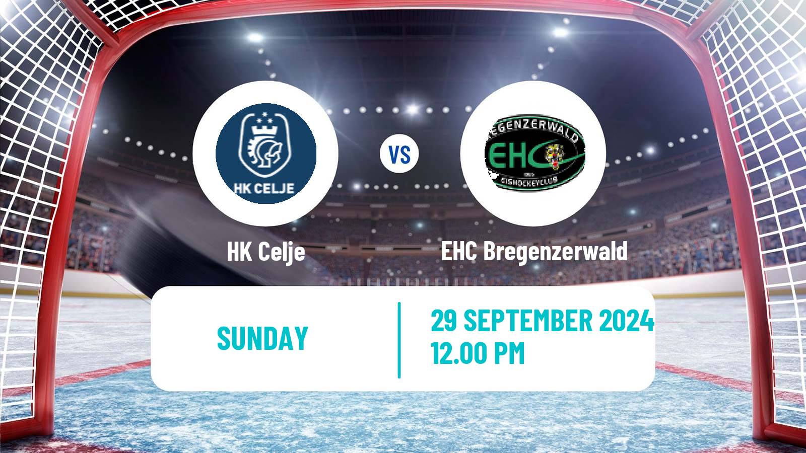 Hockey Alps Hockey League Celje - EHC Bregenzerwald