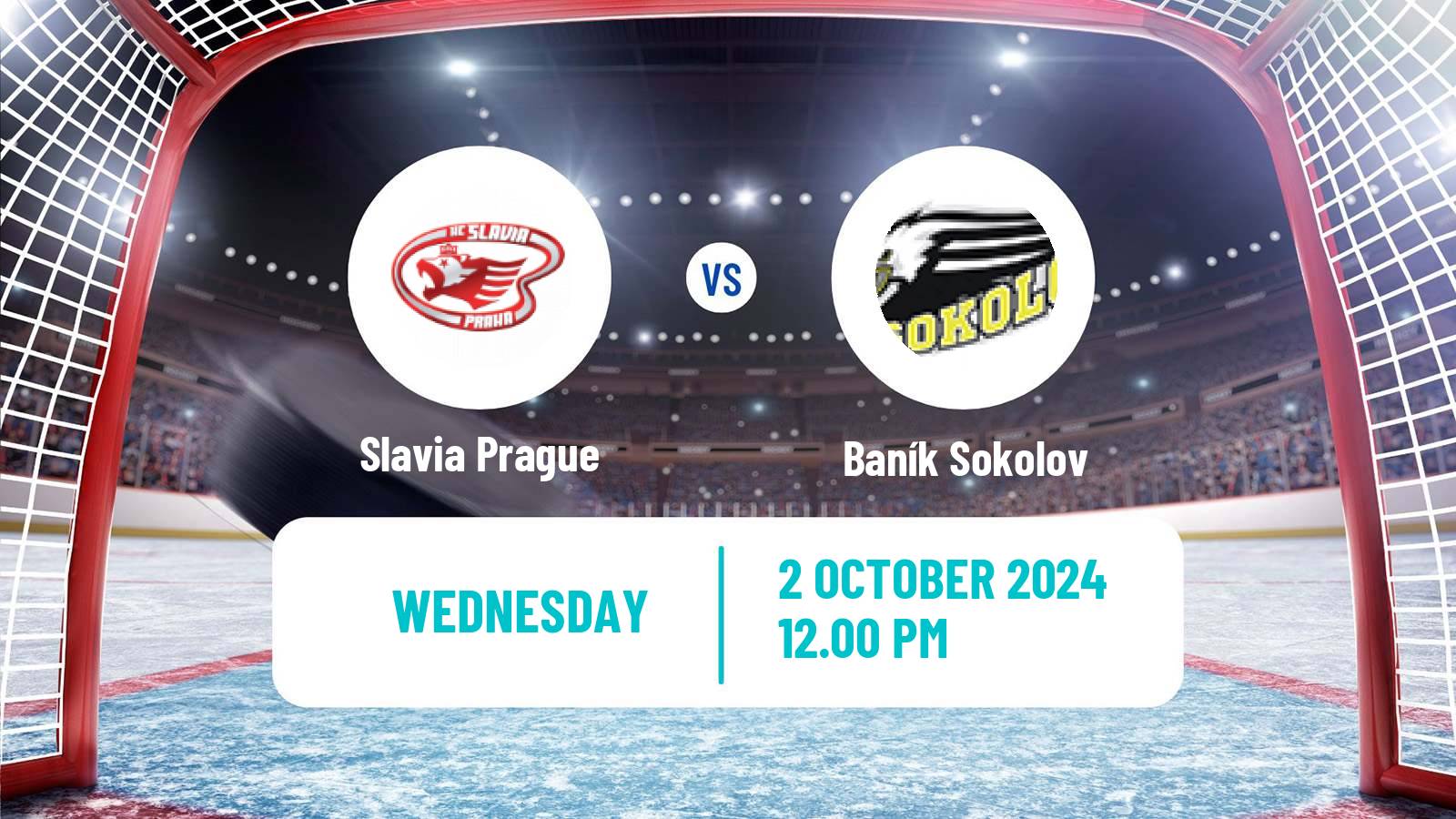 Hockey Czech Chance Liga Slavia Prague - Baník Sokolov