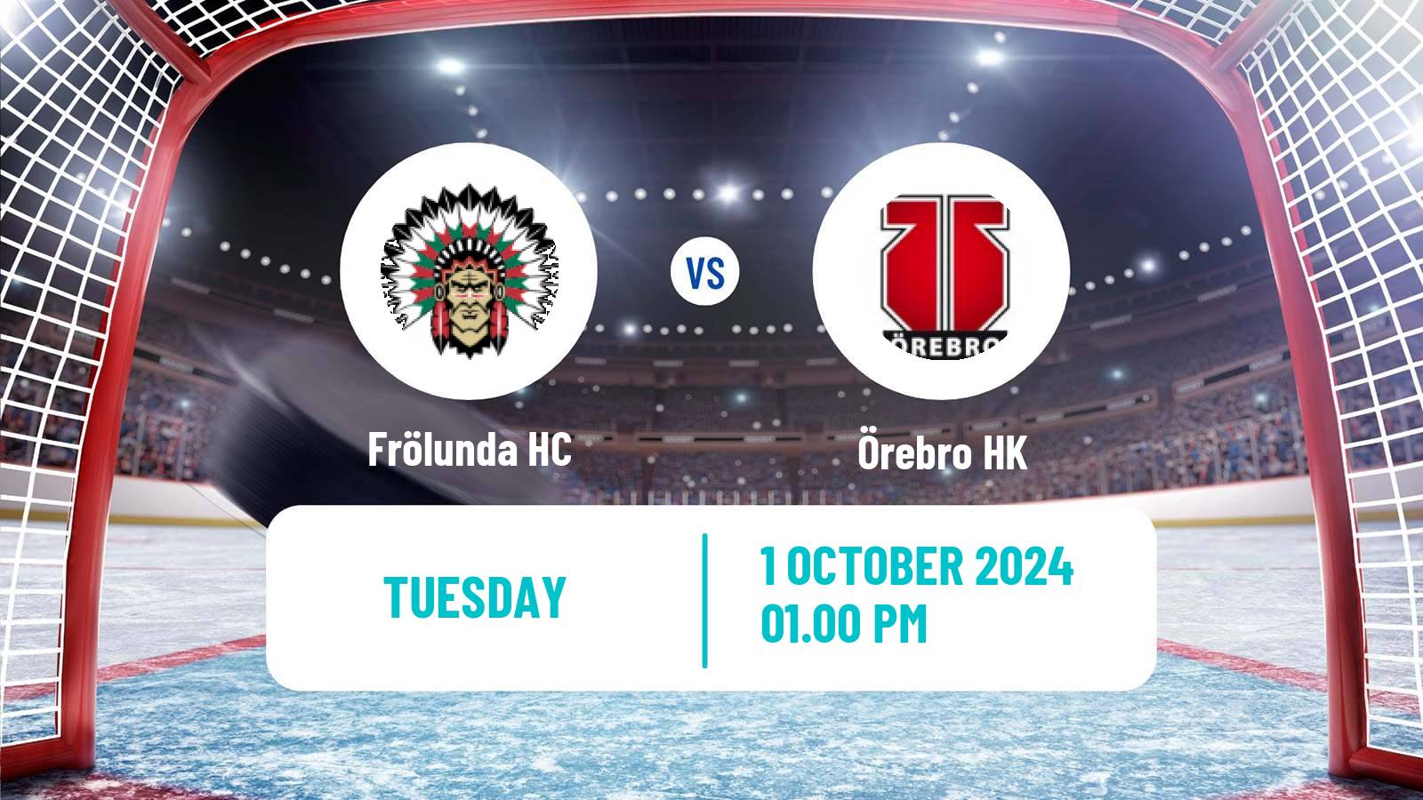 Hockey SHL Frölunda - Örebro