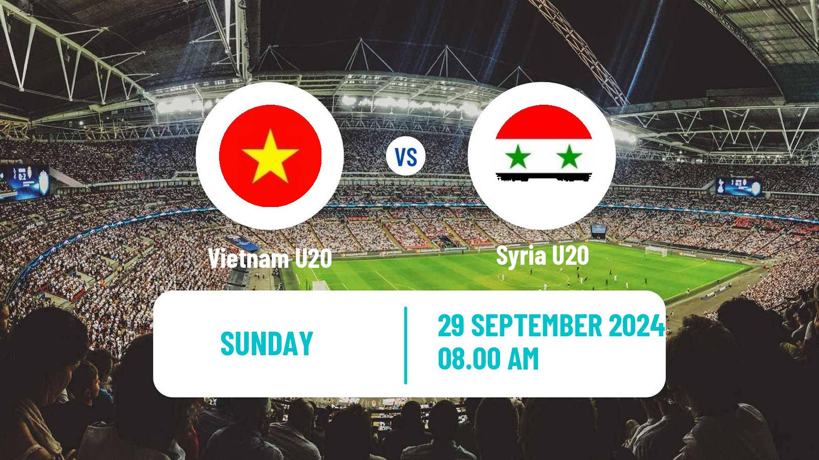 Soccer AFC Championship U20 Vietnam U20 - Syria U20