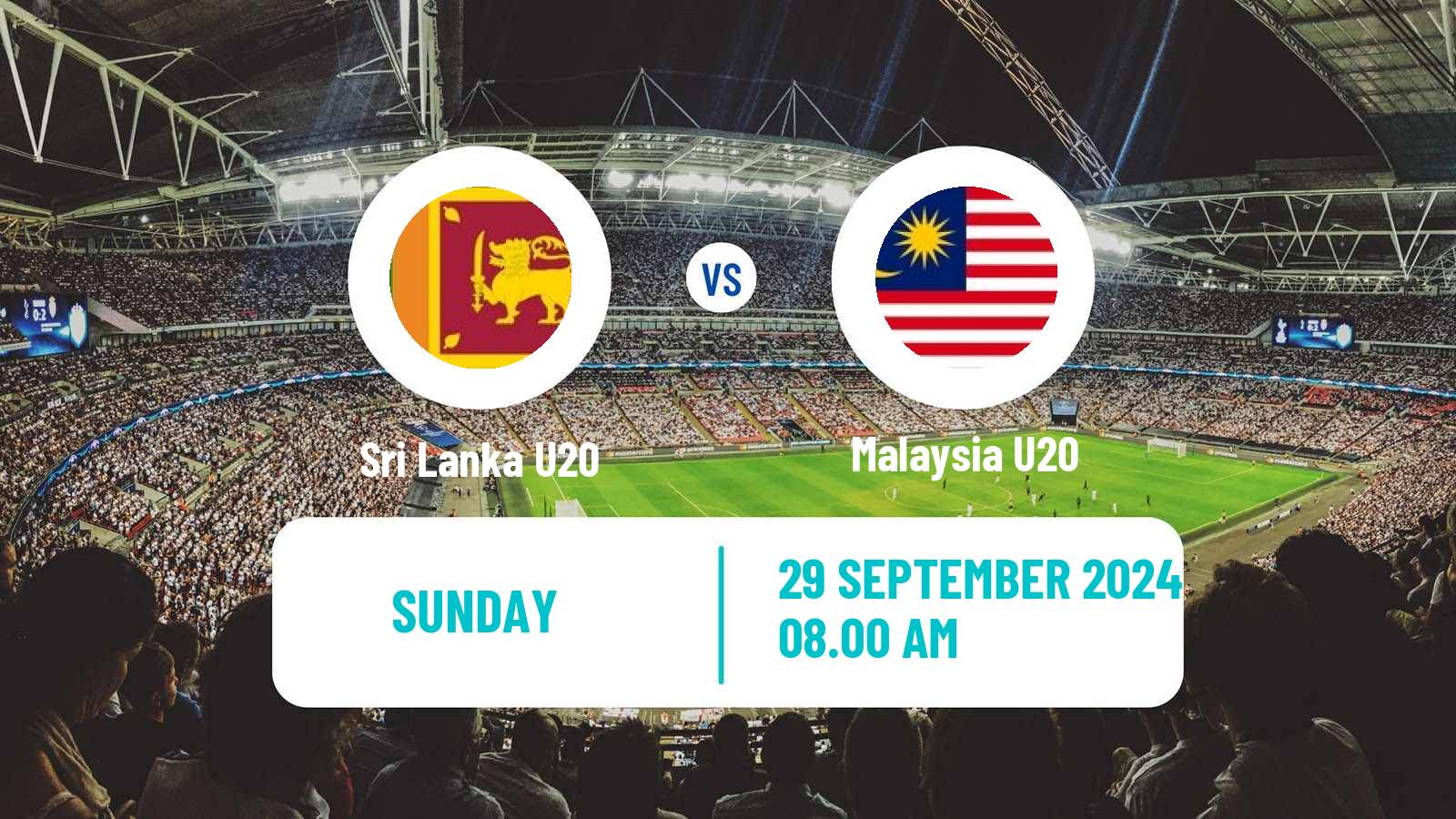 Soccer AFC Championship U20 Sri Lanka U20 - Malaysia U20