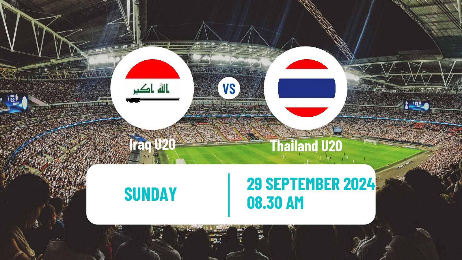 Soccer AFC Championship U20 Iraq U20 - Thailand U20