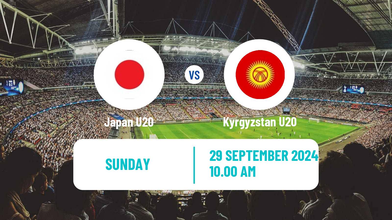 Soccer AFC Championship U20 Japan U20 - Kyrgyzstan U20