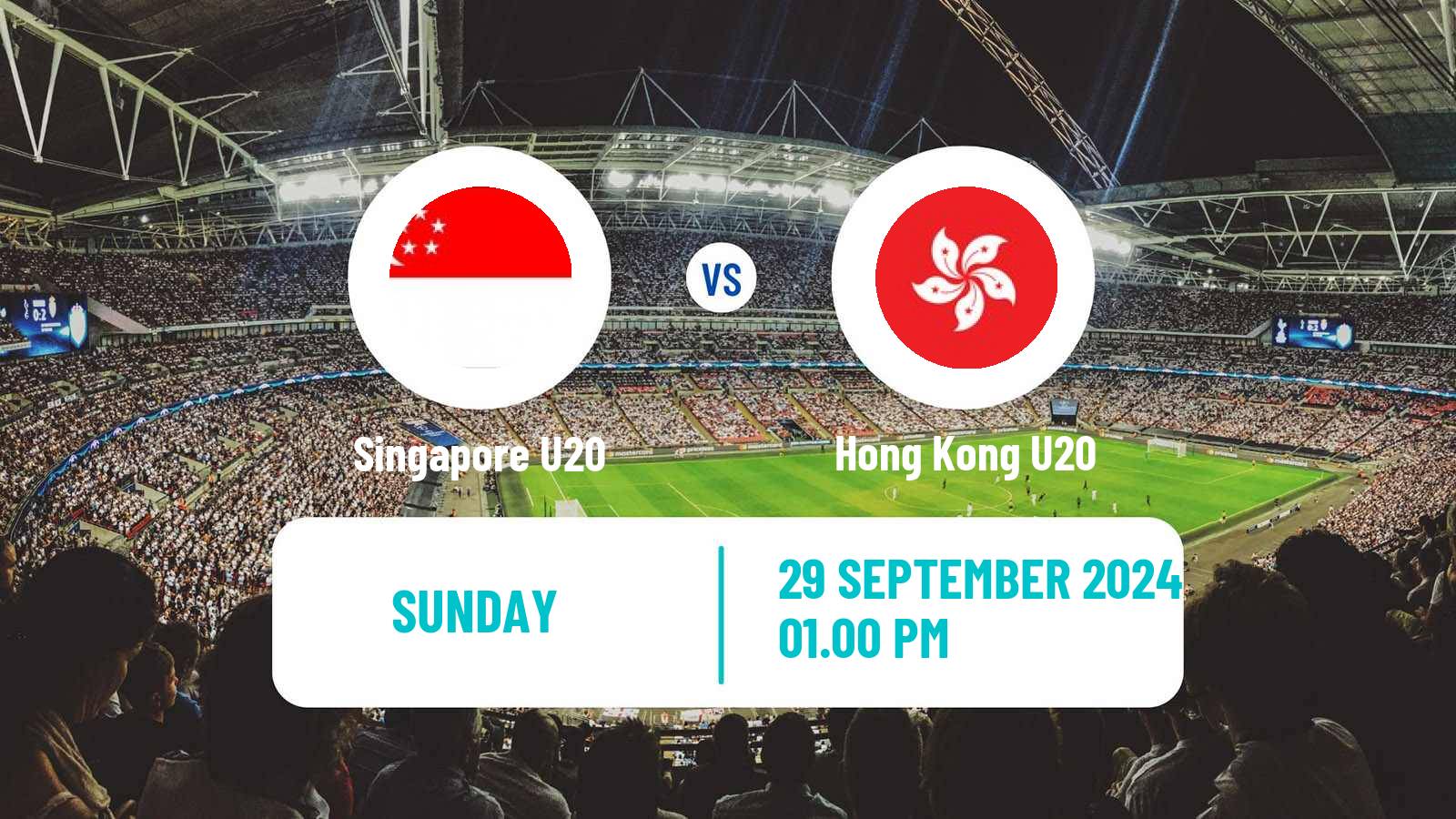 Soccer AFC Championship U20 Singapore U20 - Hong Kong U20