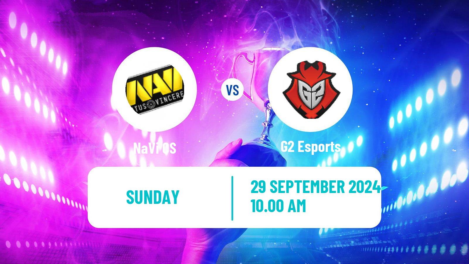 Esports Counter Strike Blast Premier Fall NaVi - G2 Esports