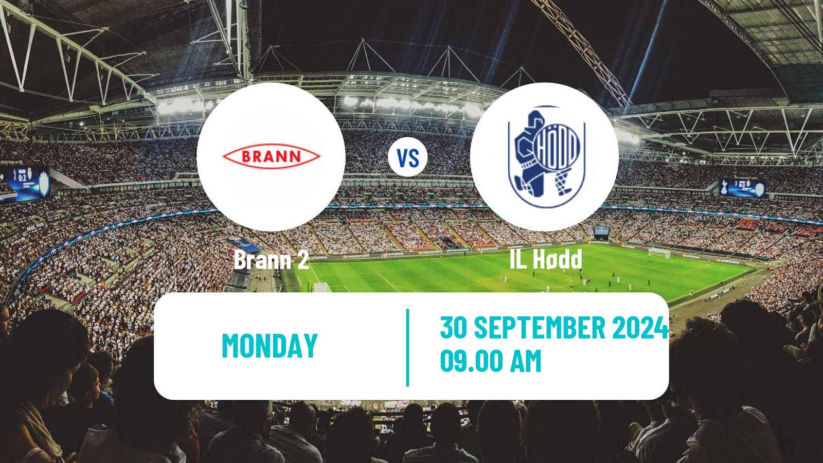 Soccer Norwegian Division 2 - Group 1 Brann 2 - Hødd