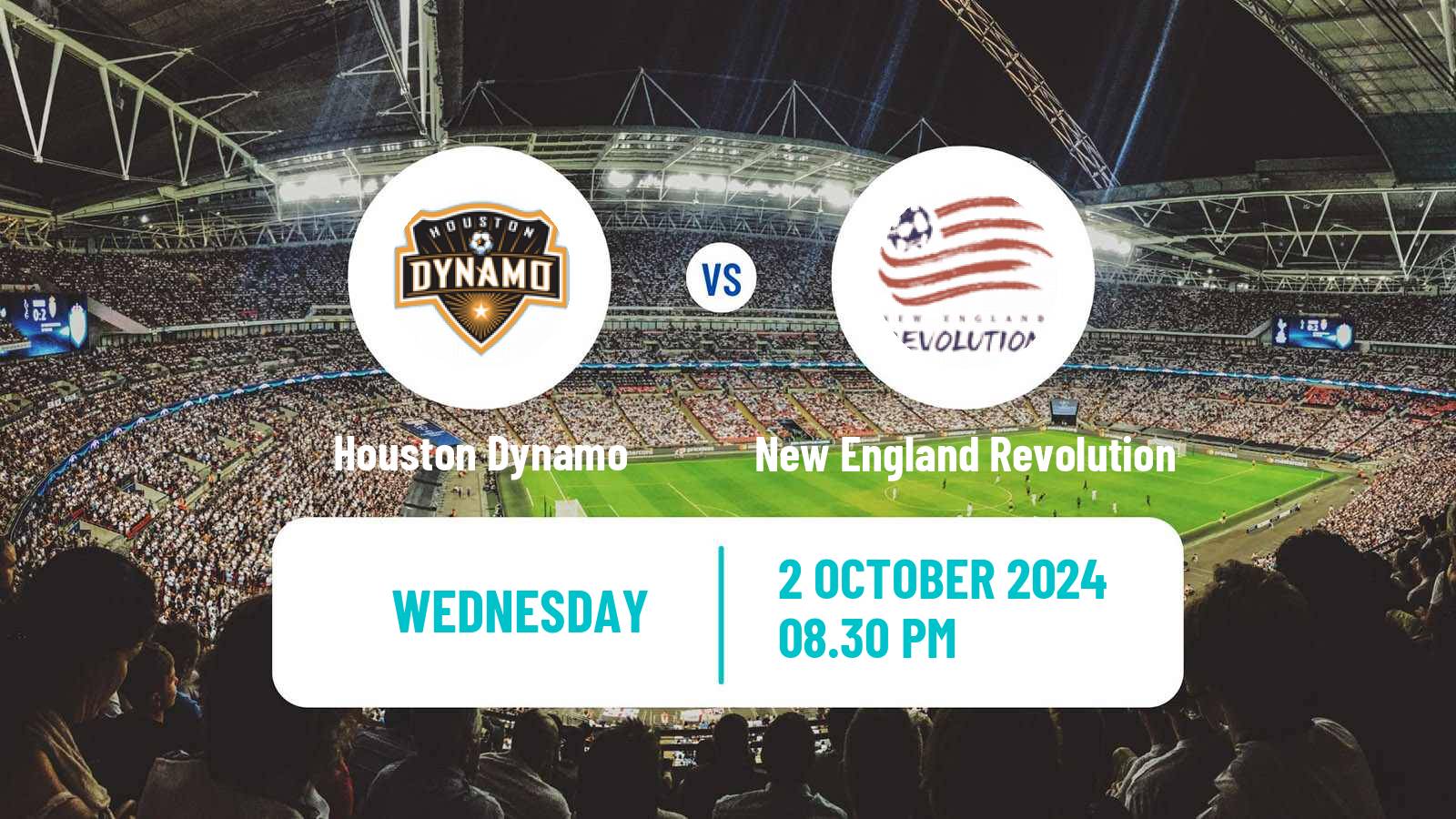 Soccer MLS Houston Dynamo - New England Revolution