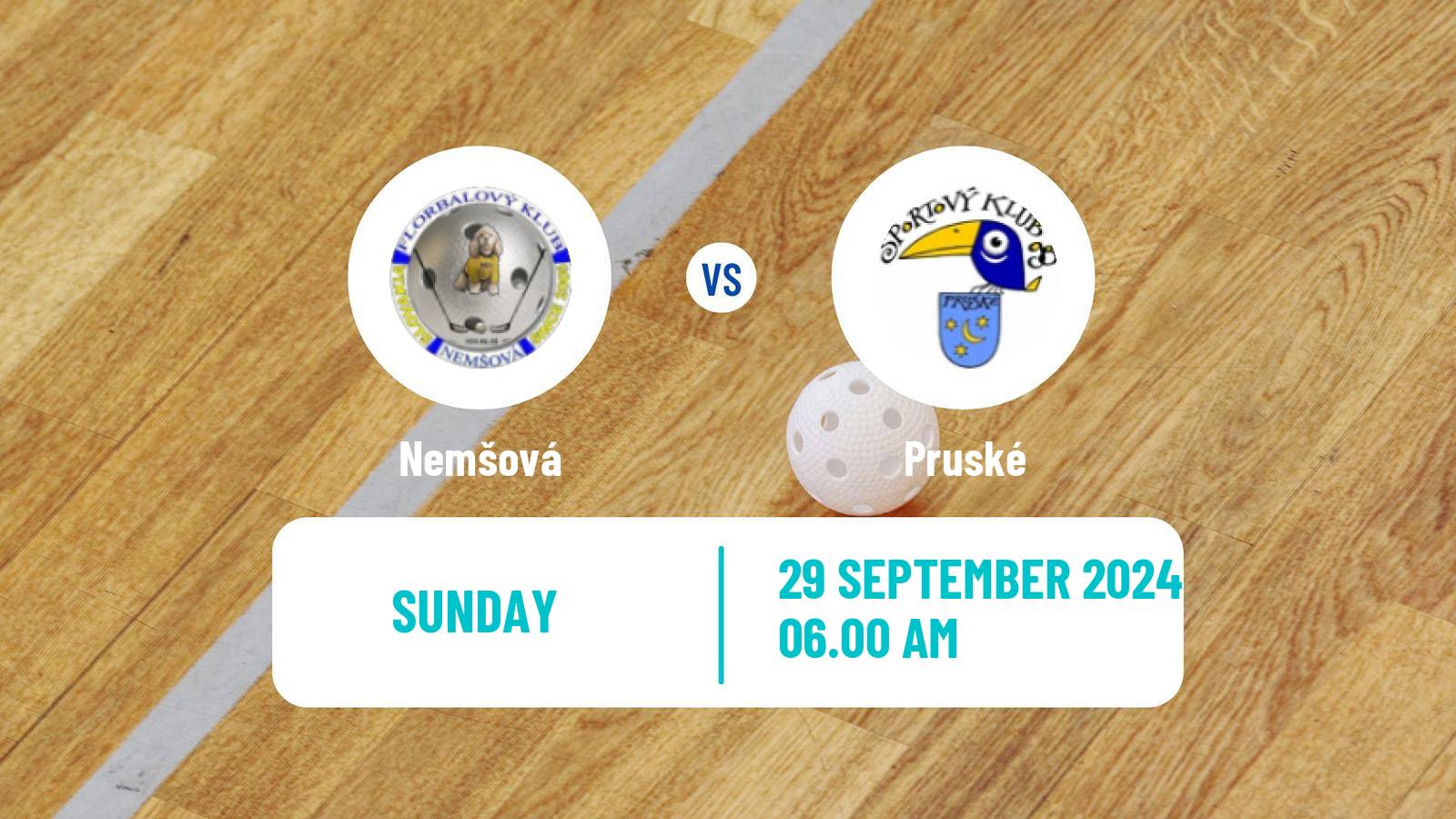 Floorball Slovak Extraliga Floorball Women Nemšová - Pruské