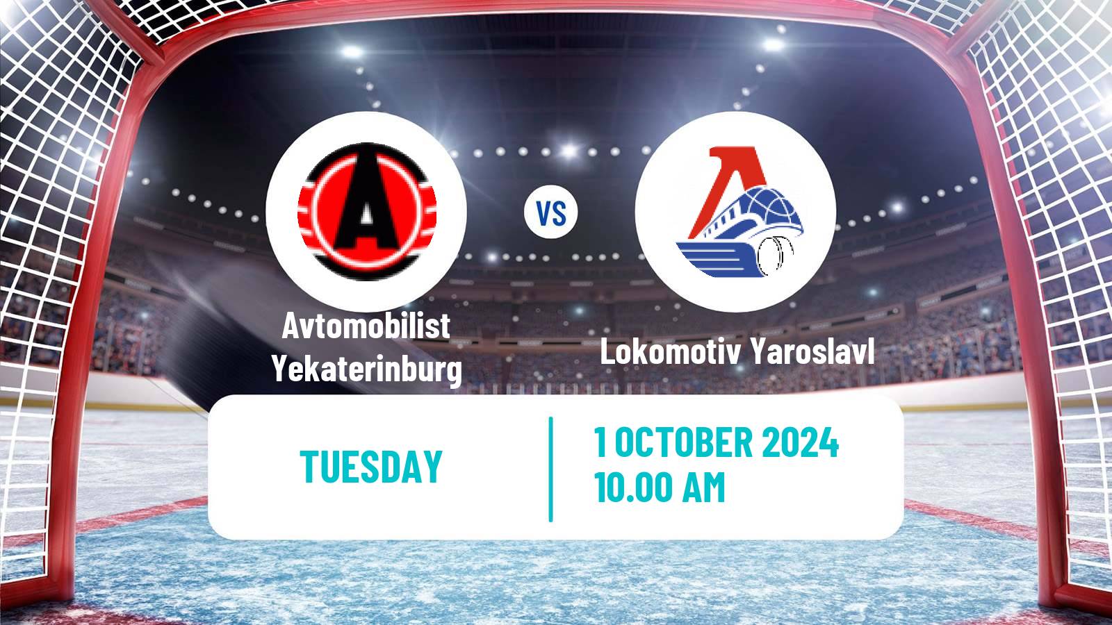 Hockey KHL Avtomobilist Yekaterinburg - Lokomotiv Yaroslavl