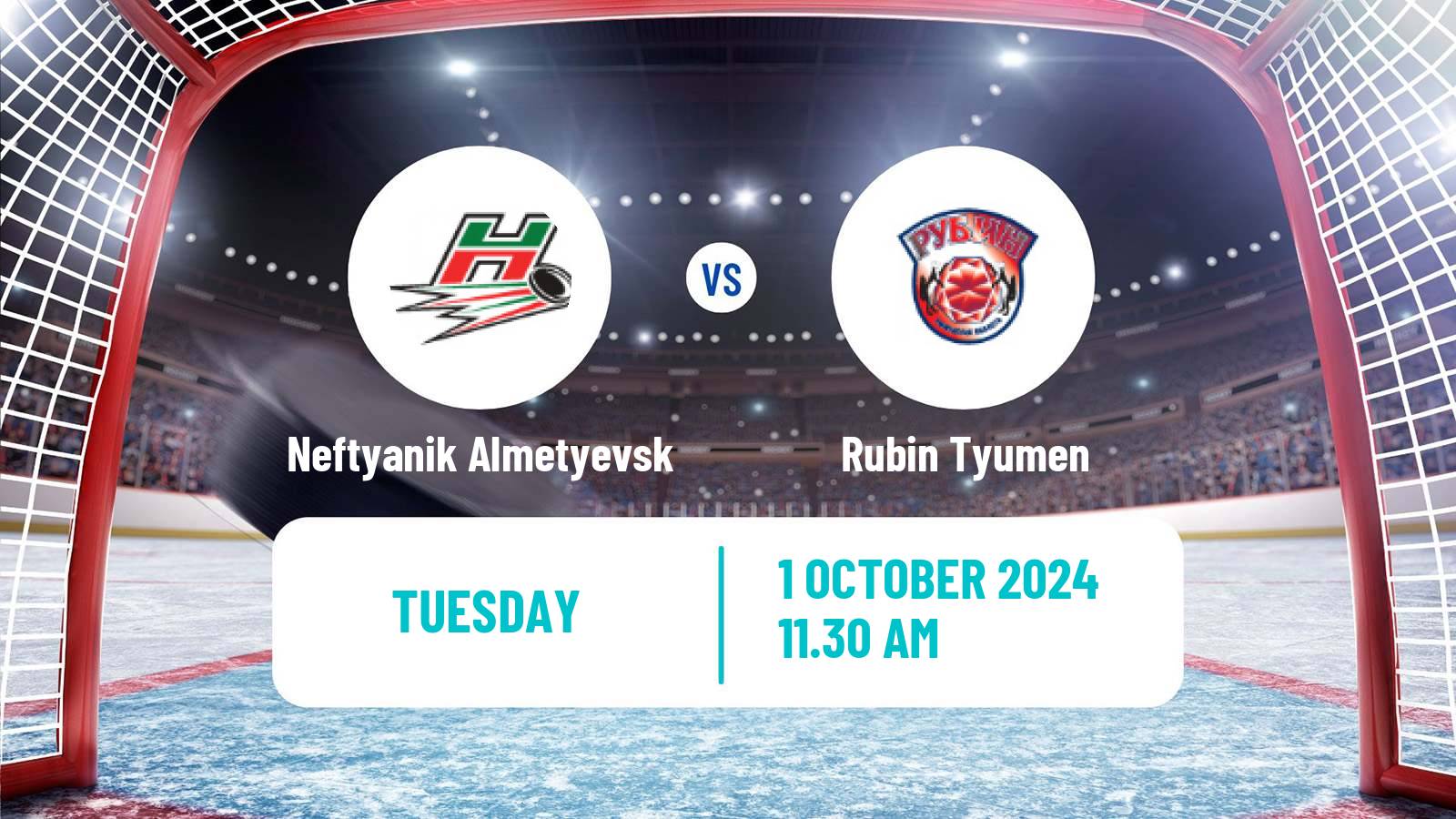 Hockey VHL Neftyanik Almetyevsk - Rubin Tyumen