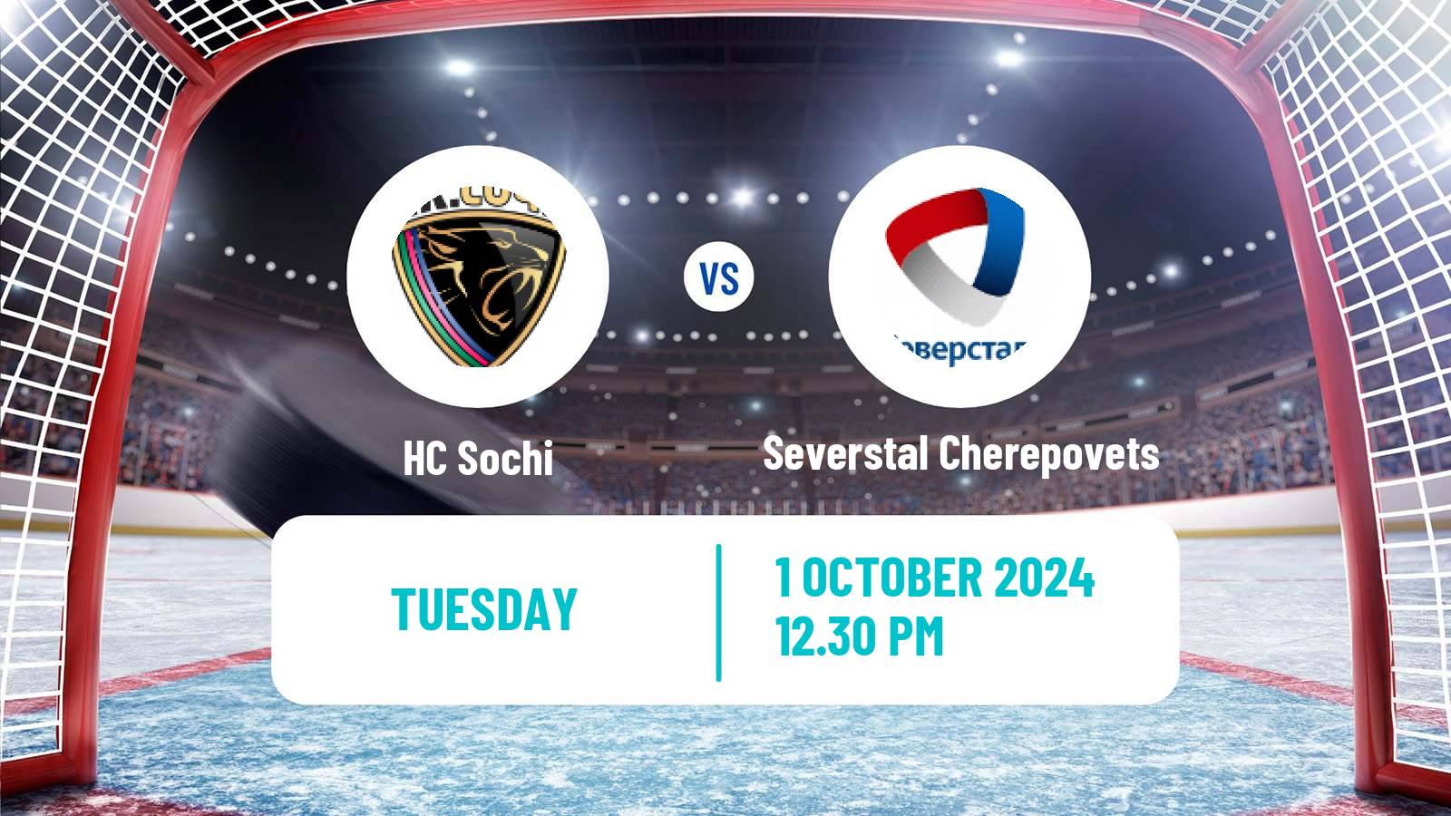 Hockey KHL Sochi - Severstal Cherepovets