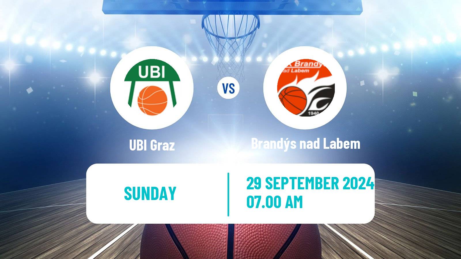 Basketball CEWL Women UBI Graz - Brandýs nad Labem