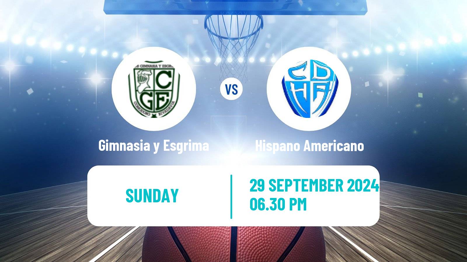 Basketball Club Friendly Basketball Gimnasia y Esgrima - Hispano Americano