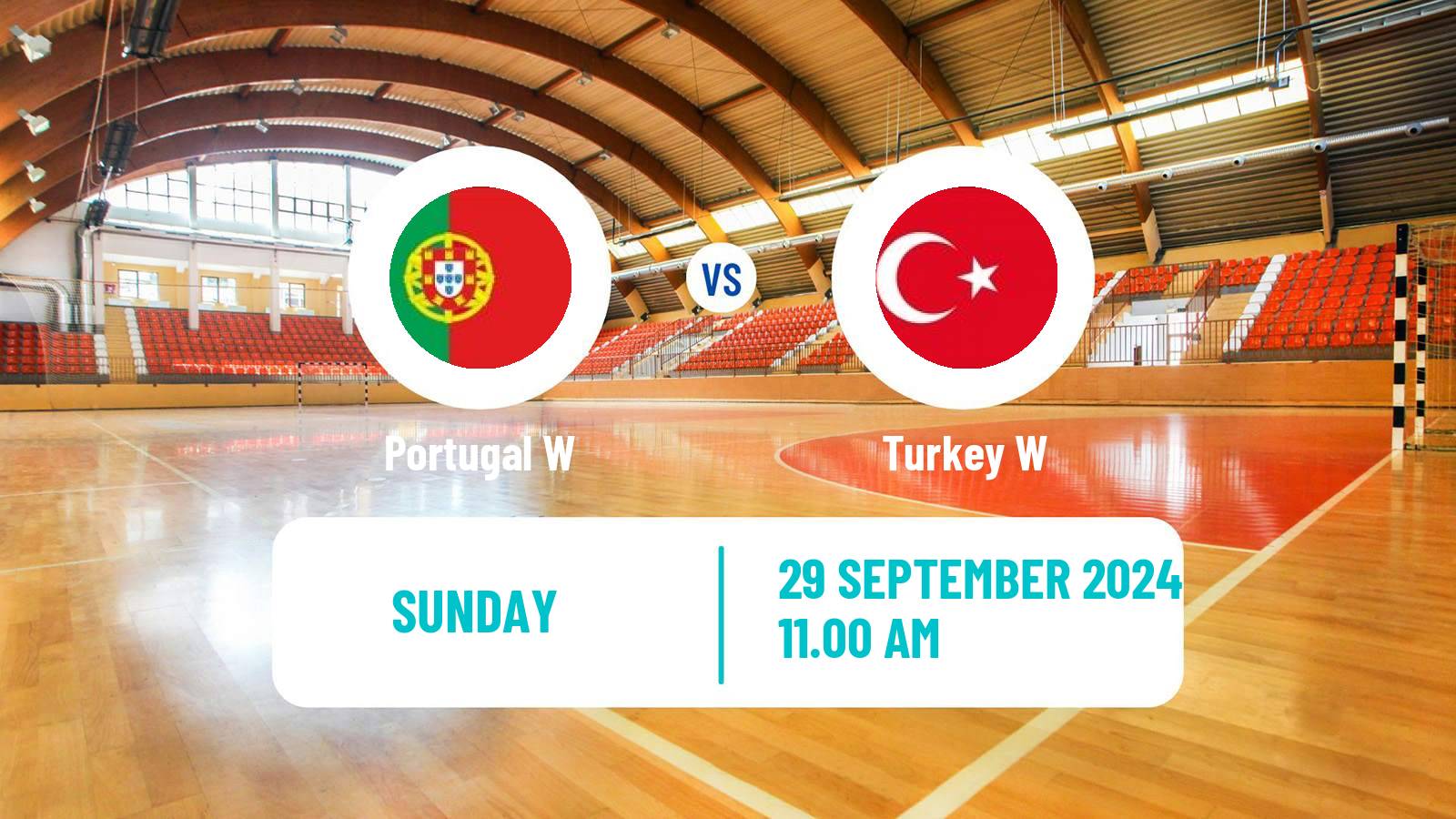 Handball Friendly International Handball Women Portugal W - Turkey W