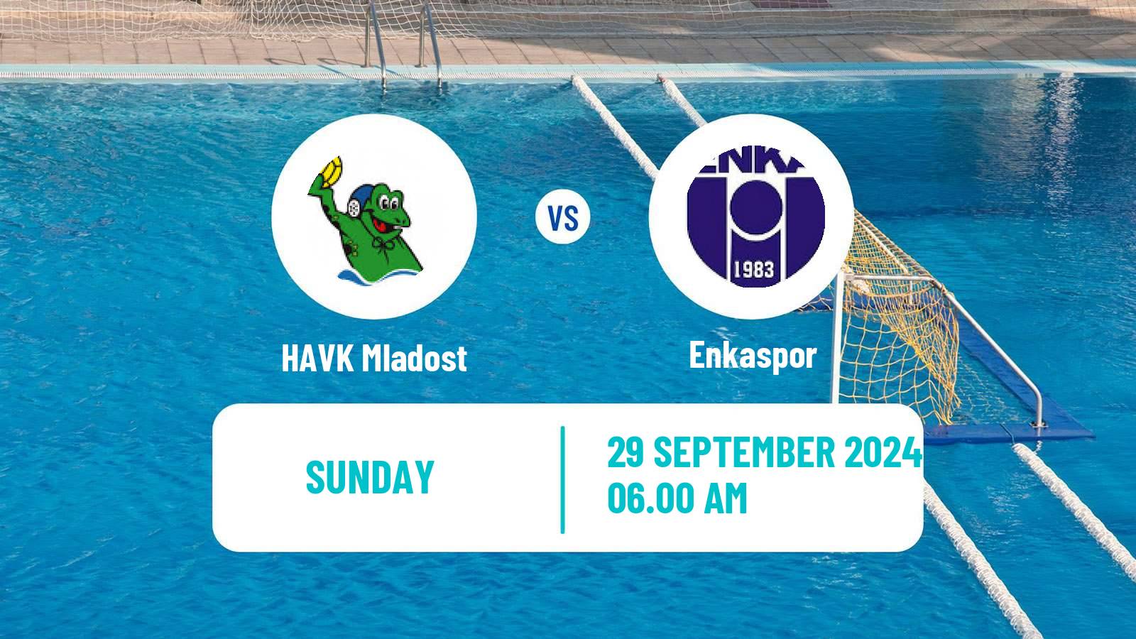 Water polo Euro Cup Water Polo HAVK Mladost - Enkaspor