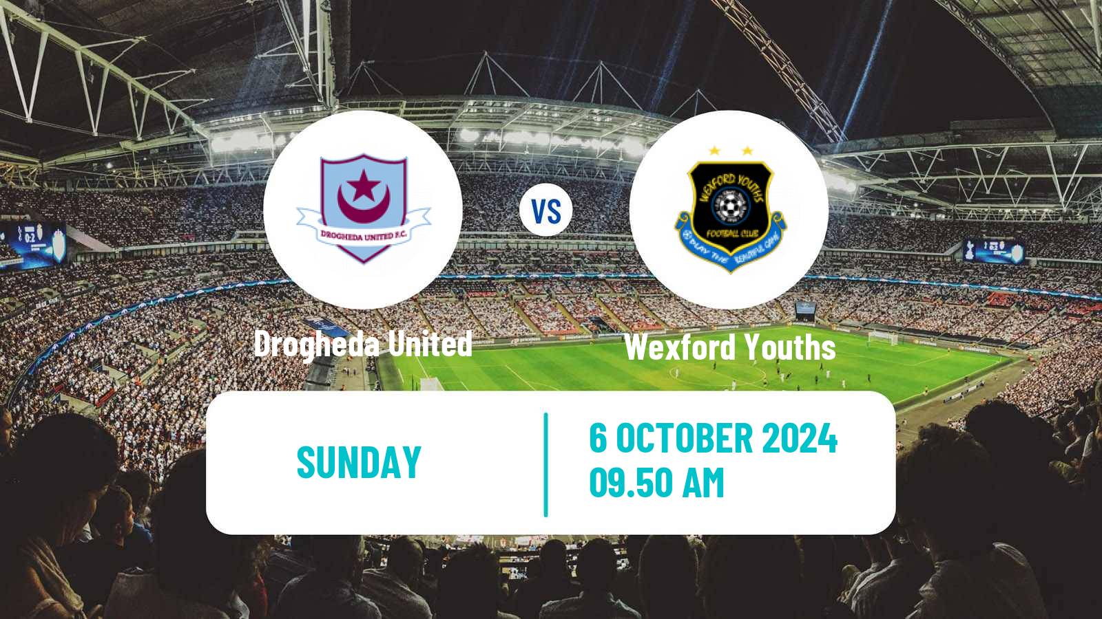 Soccer Irish FAI Cup Drogheda United - Wexford Youths