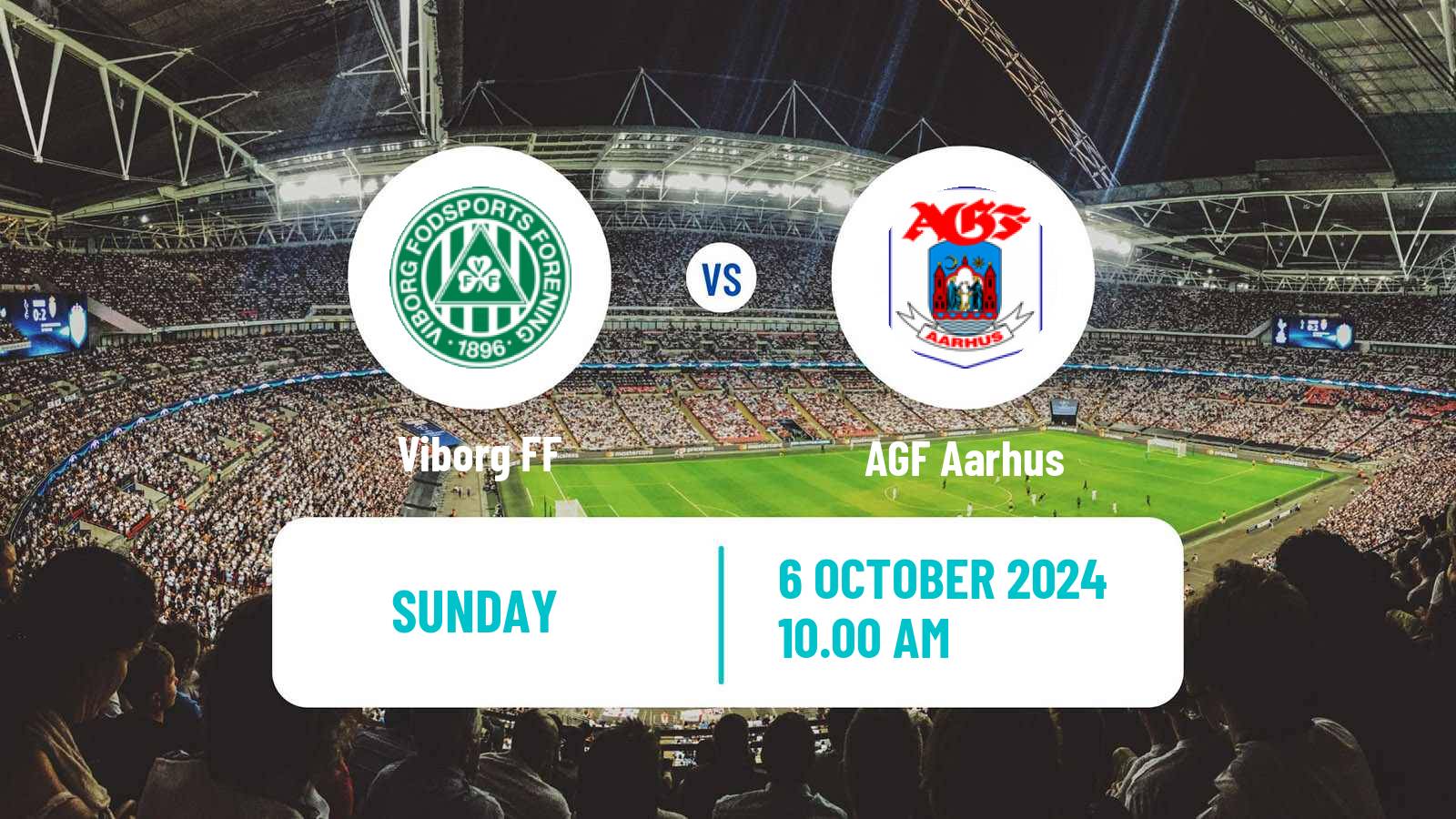 Soccer Danish Superliga Viborg - AGF Aarhus