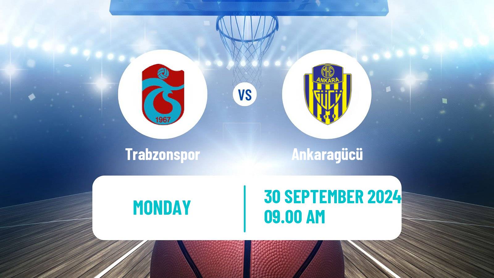 Basketball Turkish TBL Trabzonspor - Ankaragücü