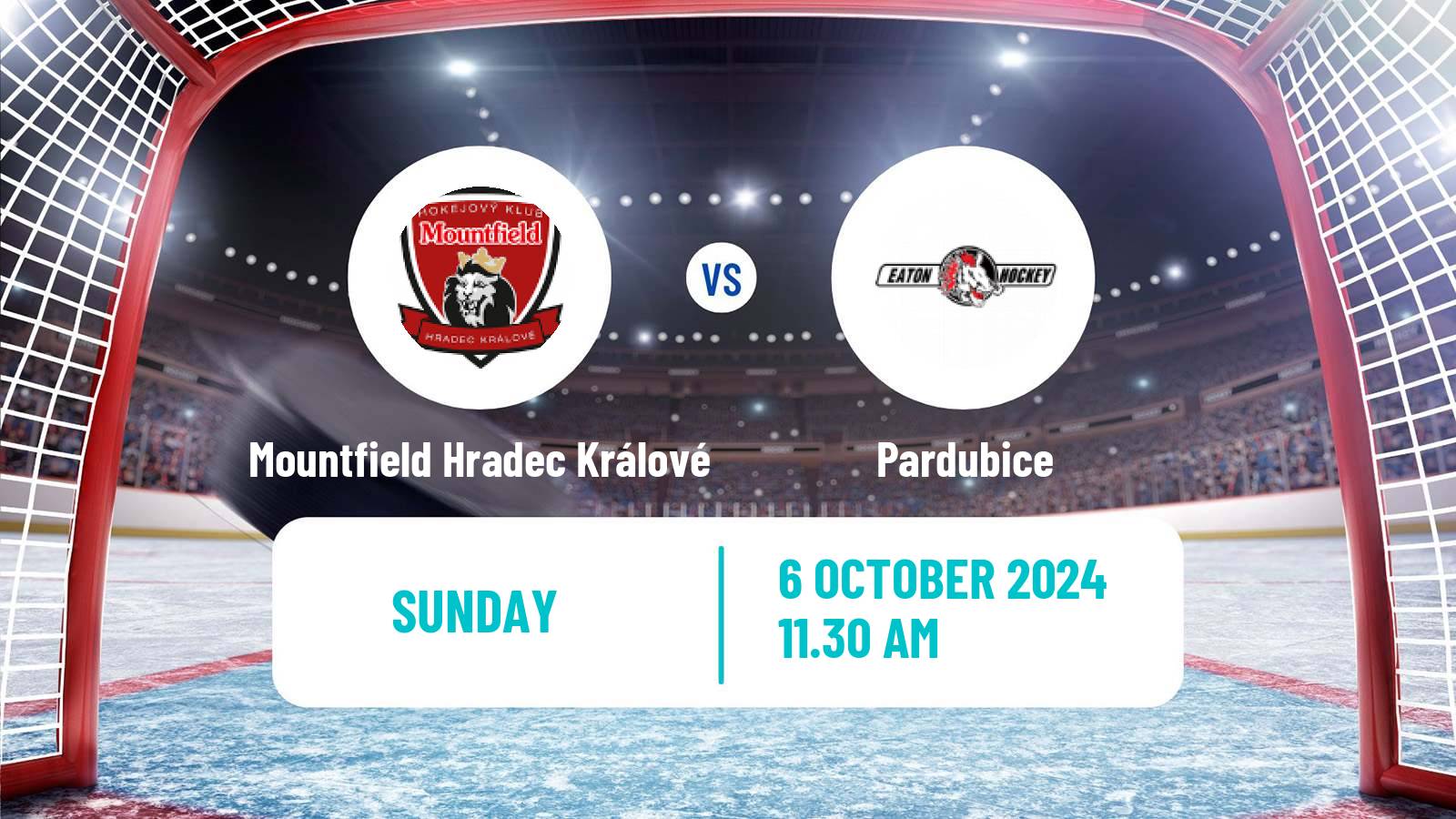 Hockey Czech Extraliga Mountfield Hradec Králové - Pardubice