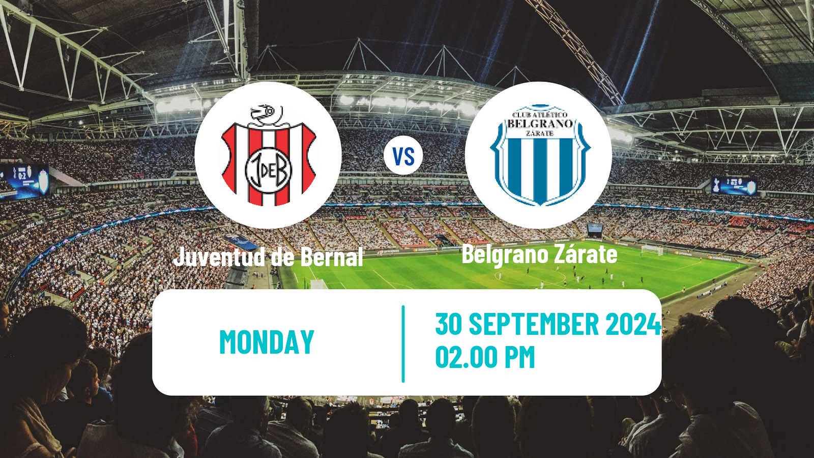 Soccer Argentinian Torneo Promocional Amateur Juventud de Bernal - Belgrano Zárate