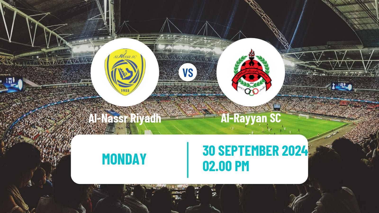 Soccer AFC Champions League Al-Nassr Riyadh - Al-Rayyan