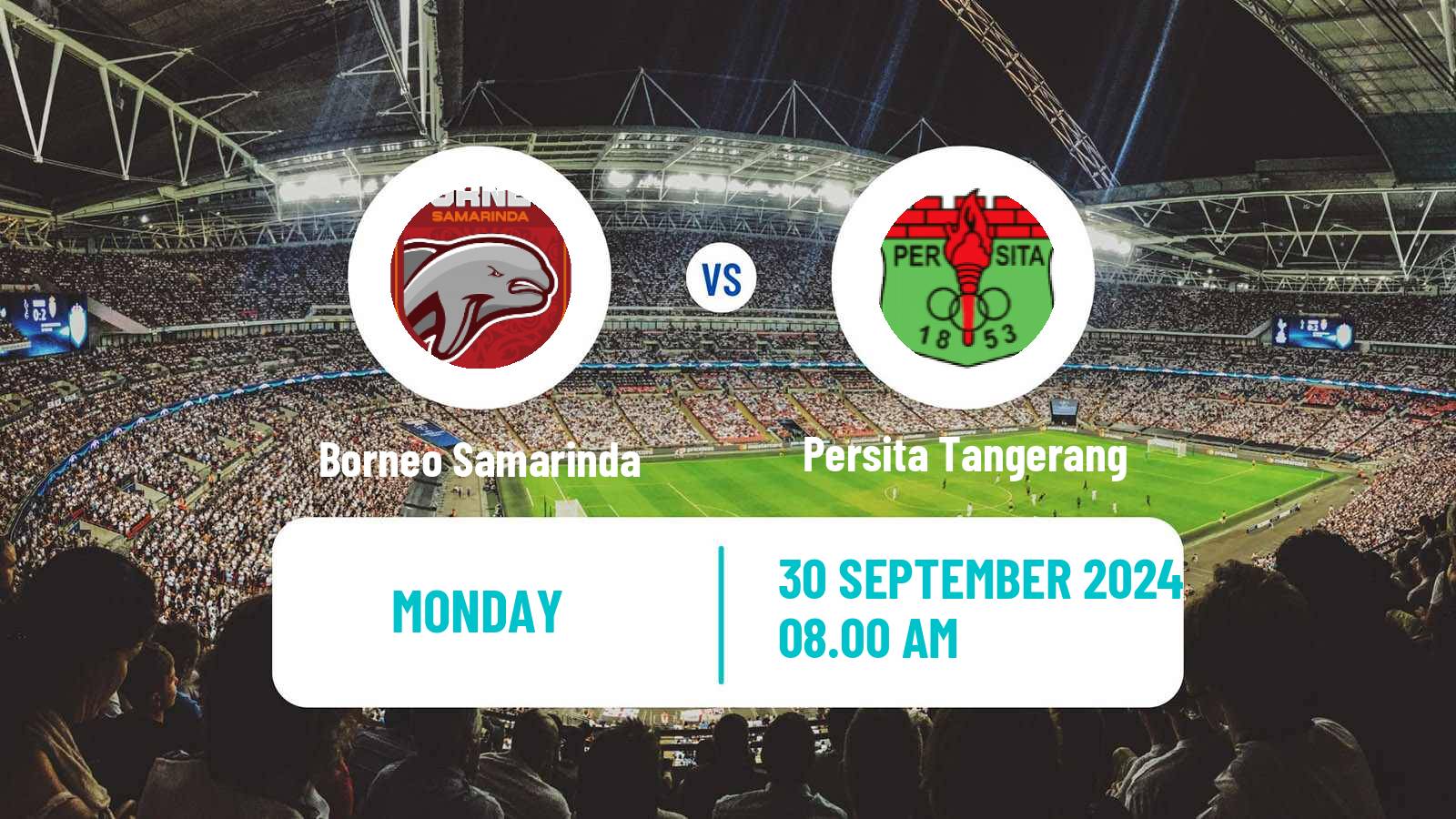 Soccer Indonesian Liga 1 Borneo Samarinda - Persita Tangerang