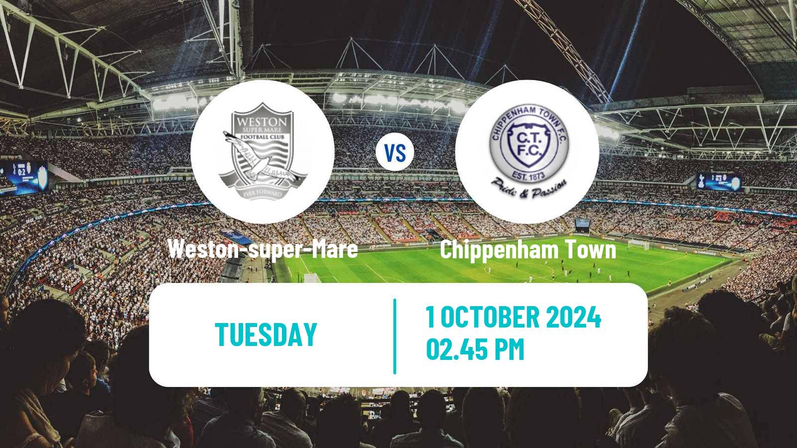 Soccer English FA Cup Weston-super-Mare - Chippenham Town