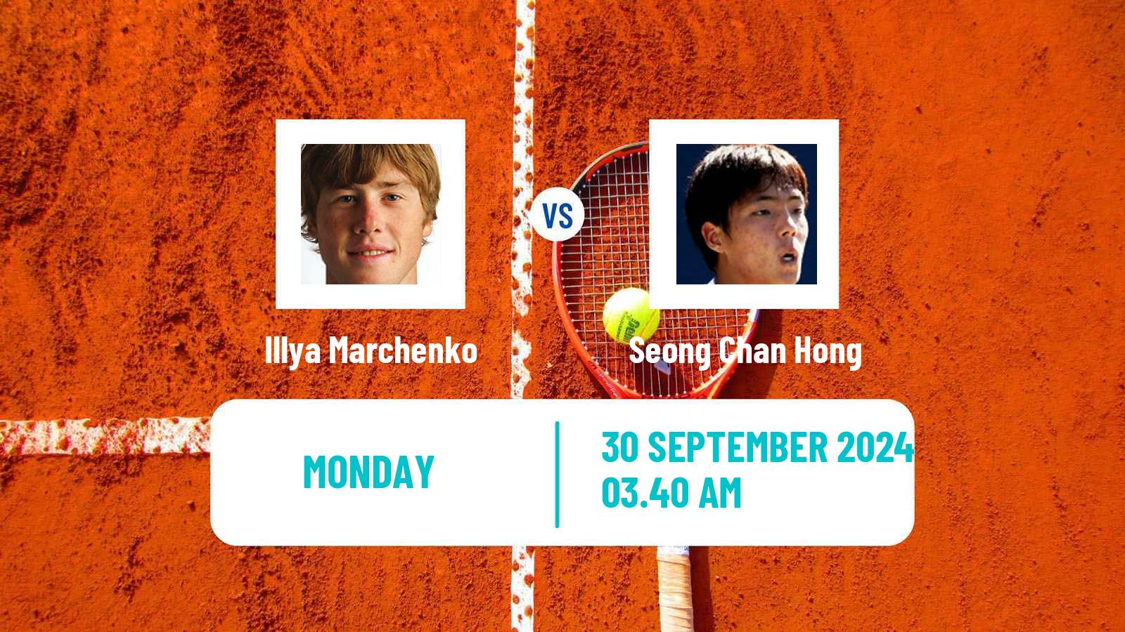 Tennis ATP Shanghai Illya Marchenko - Seong Chan Hong