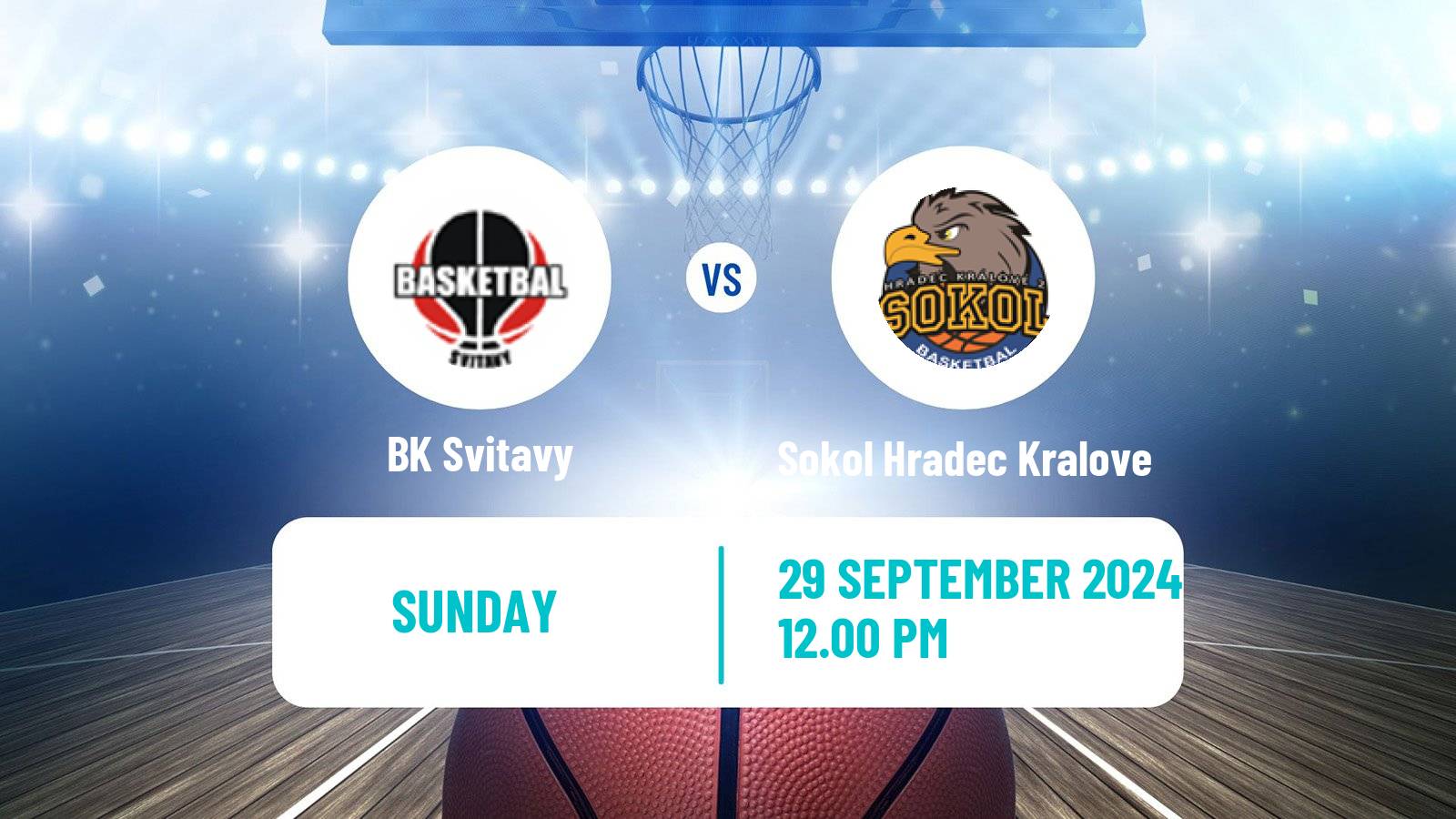 Basketball Czech 1 Liga Basketball Svitavy - Sokol Hradec Kralove