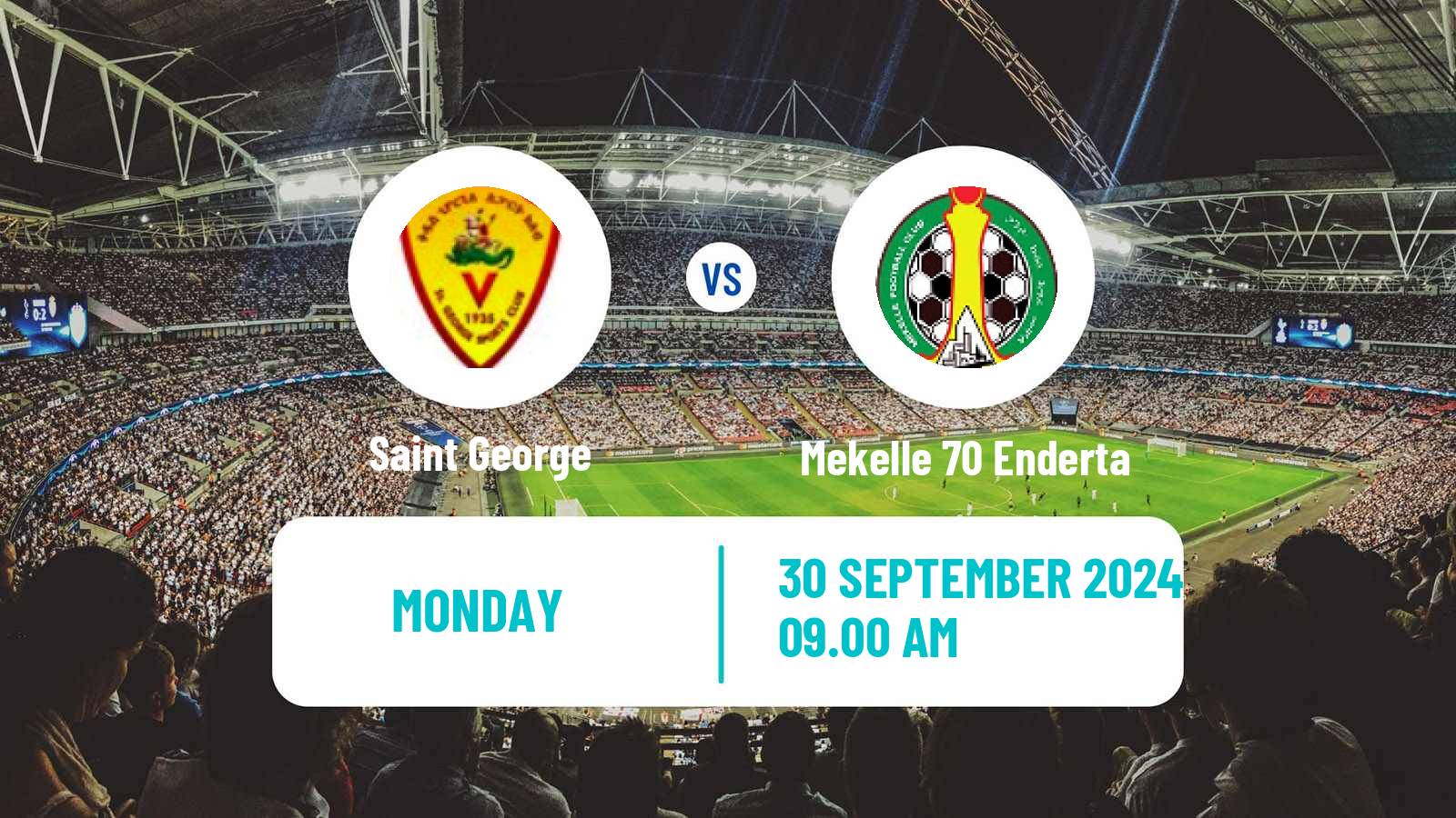 Soccer Ethiopian Premier League Saint George - Mekelle 70 Enderta