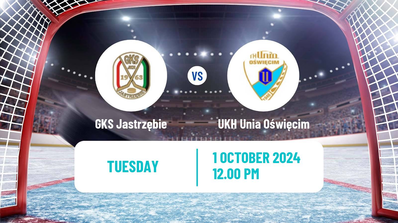 Hockey Polska Liga Hokejowa GKS Jastrzębie - UKH Unia Oświęcim