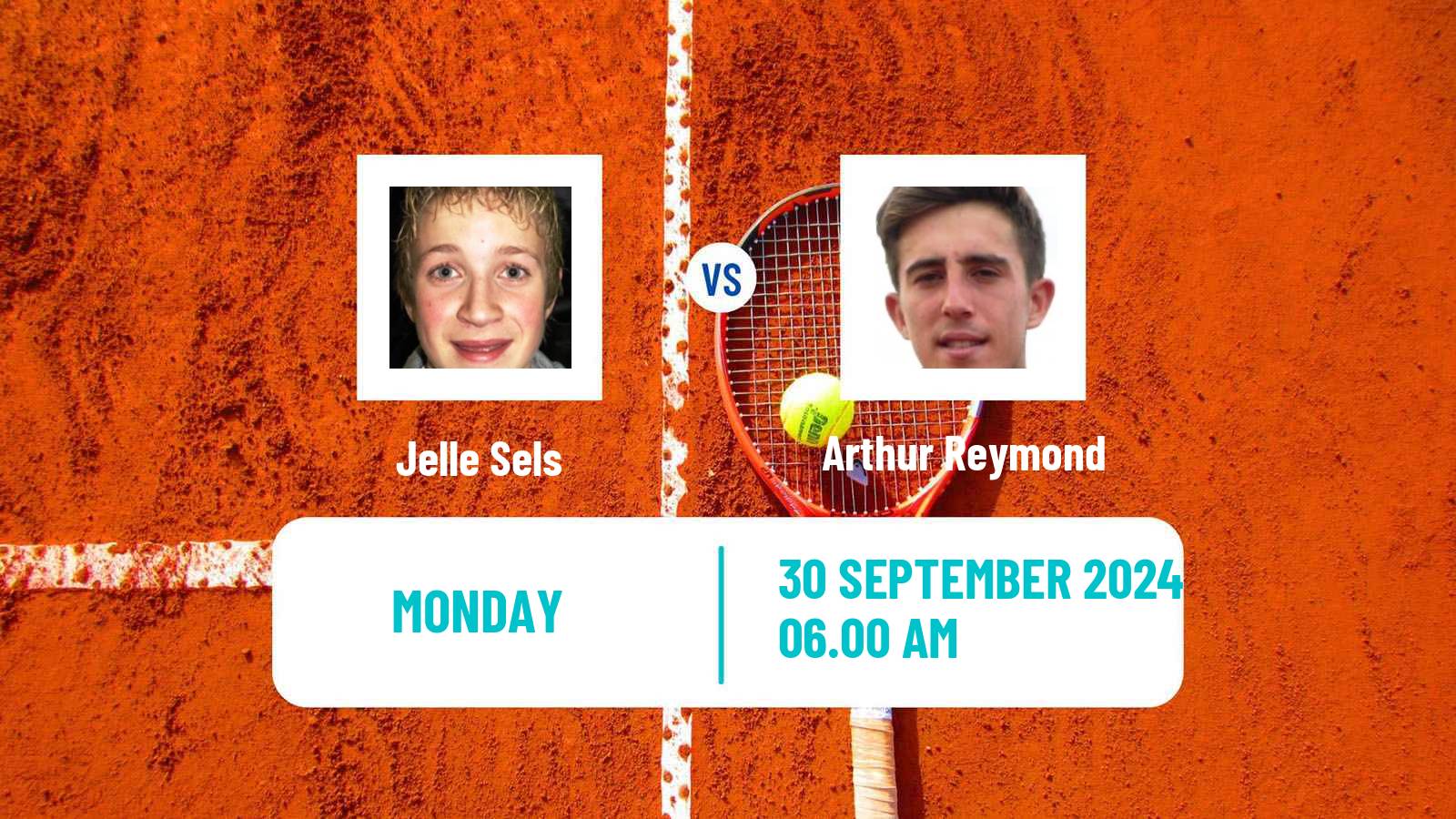 Tennis Mouilleron Le Captif Challenger Men Jelle Sels - Arthur Reymond