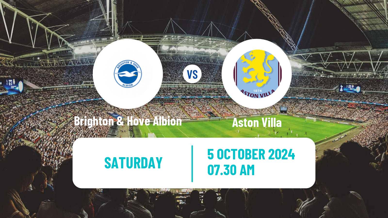 Soccer English WSL Brighton & Hove Albion - Aston Villa