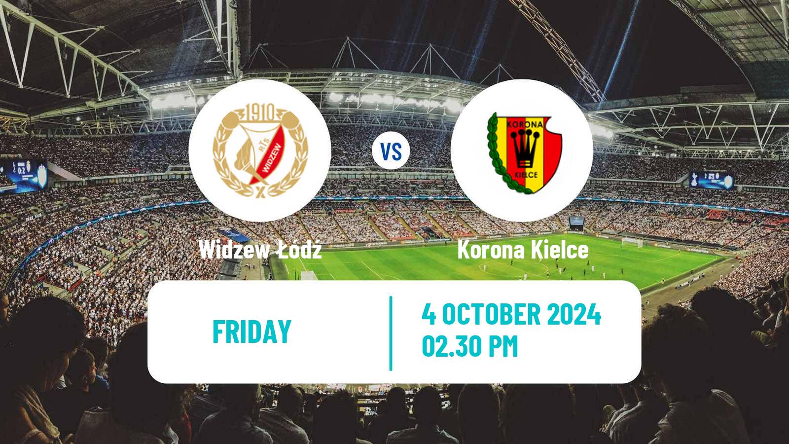 Soccer Polish Ekstraklasa Widzew Łódź - Korona Kielce