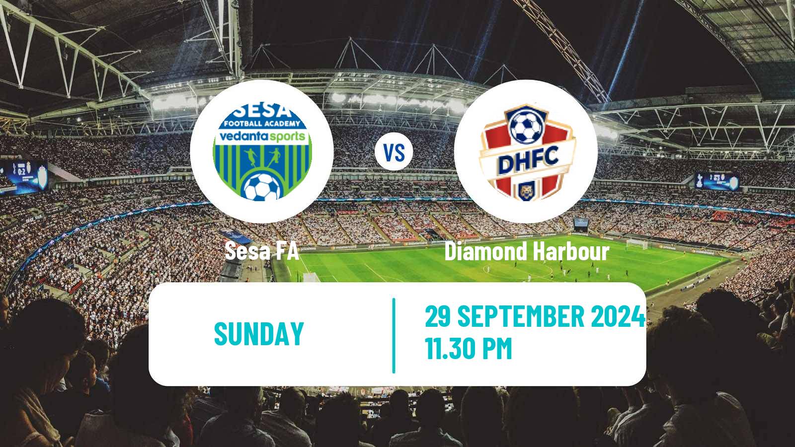 Soccer Indian I-League 3 Sesa FA - Diamond Harbour