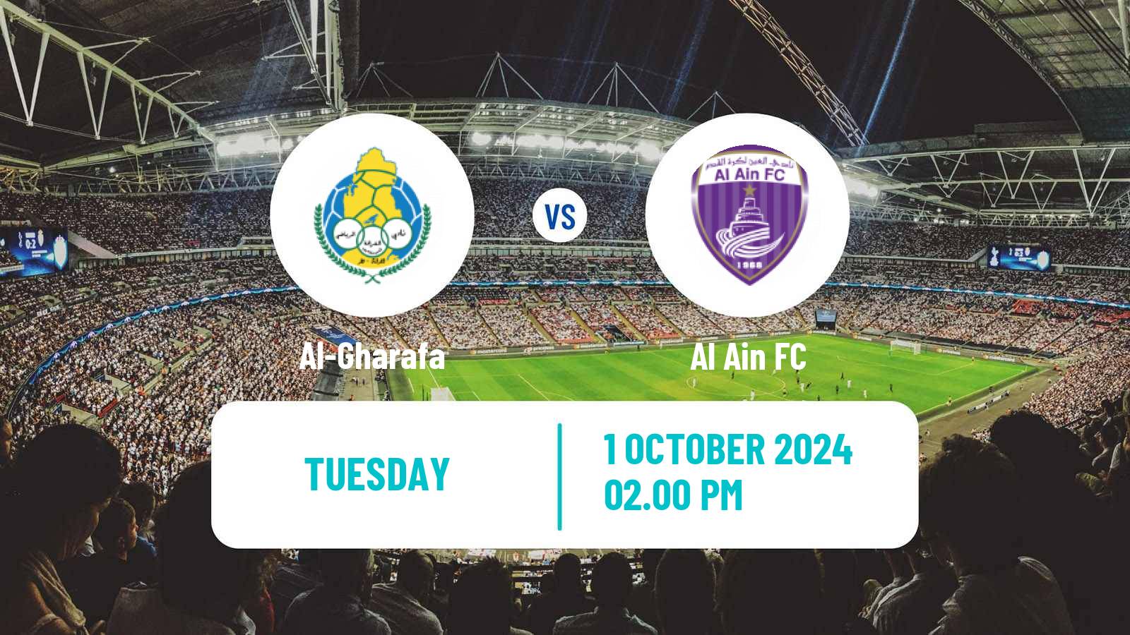 Soccer AFC Champions League Al-Gharafa - Al Ain