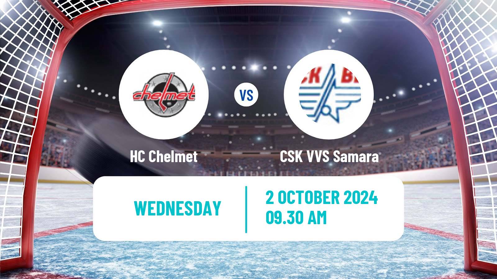 Hockey VHL Chelmet - CSK VVS Samara