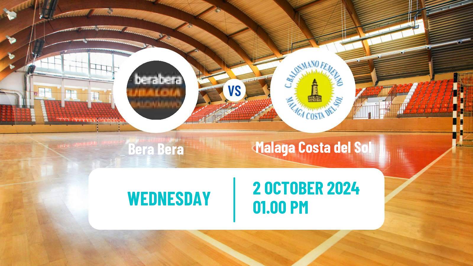 Handball Spanish División de Honor Handball Women Bera Bera - Malaga Costa del Sol