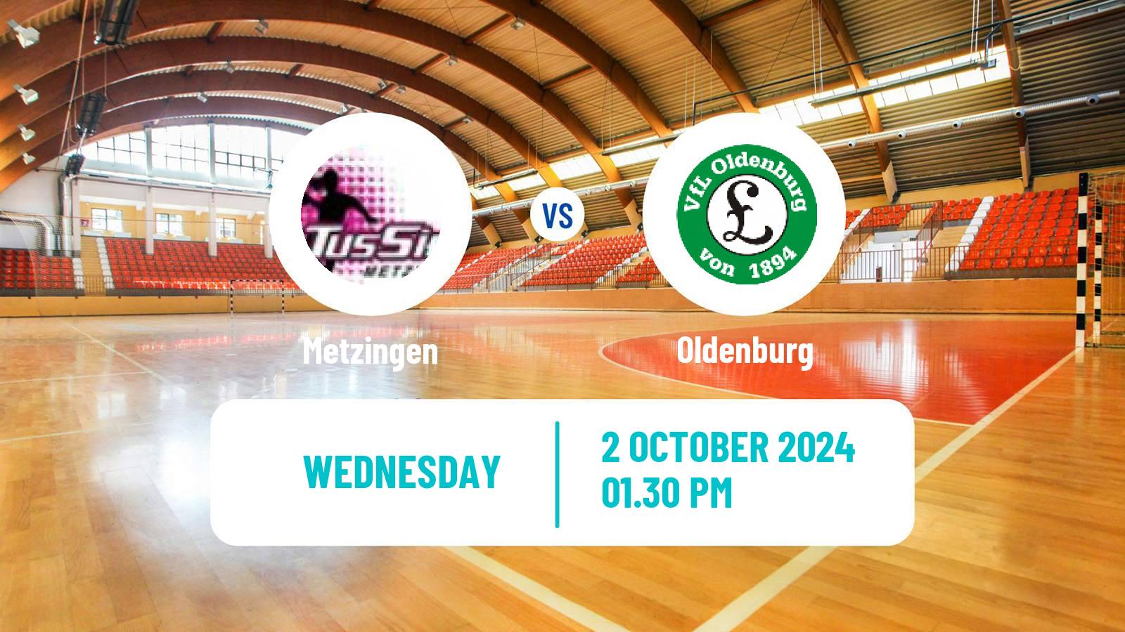 Handball German 1 Bundesliga Handball Women Metzingen - Oldenburg