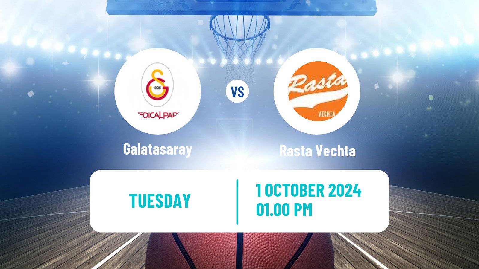 Basketball Champions League Basketball Galatasaray - Rasta Vechta