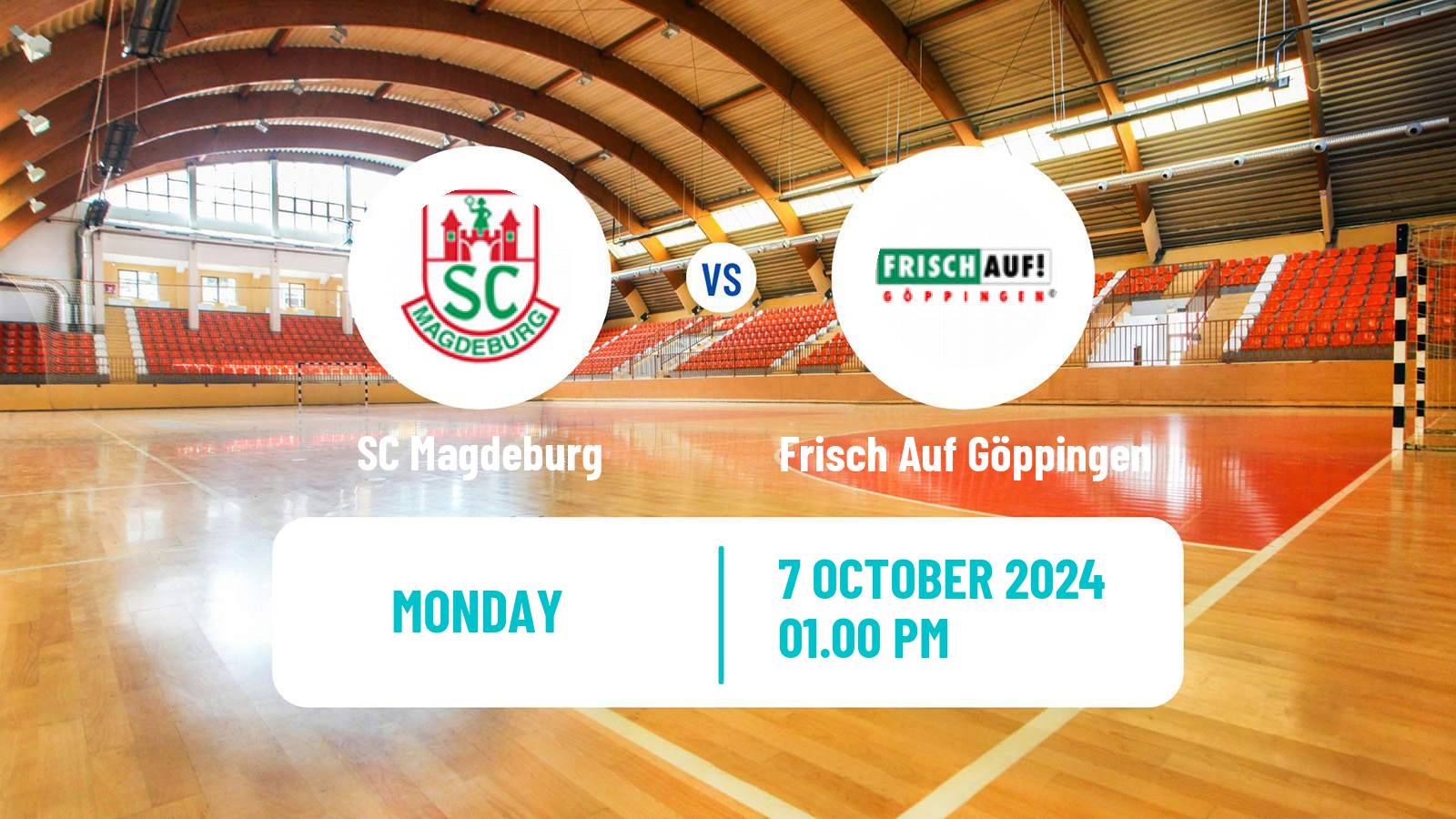 Handball German Bundesliga Handball Magdeburg - Frisch Auf Göppingen