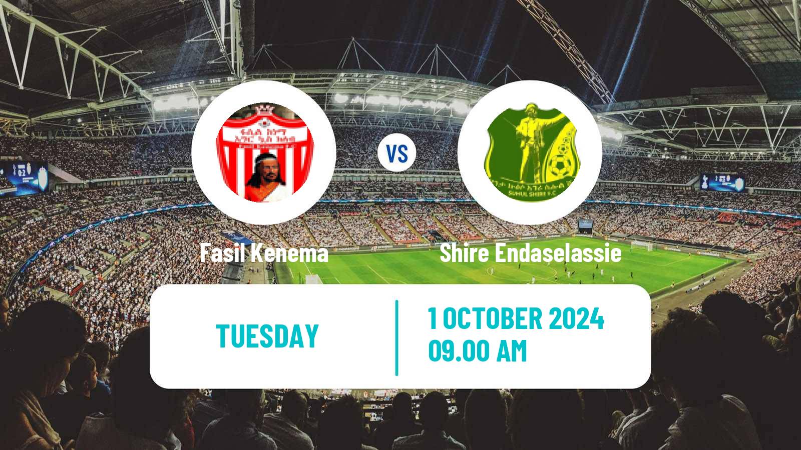 Soccer Ethiopian Premier League Fasil Kenema - Shire Endaselassie