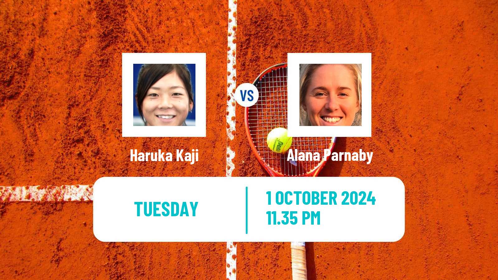 Tennis ITF W35 Cairns Women Haruka Kaji - Alana Parnaby